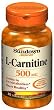 Sundown L-Carnitine 500 mg Caps, 30 ct