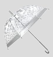 Star Print Dome Umbrella