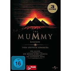 The Mummy Legends Mumie 1 + 2 + Scorpion King [3 DVDs]