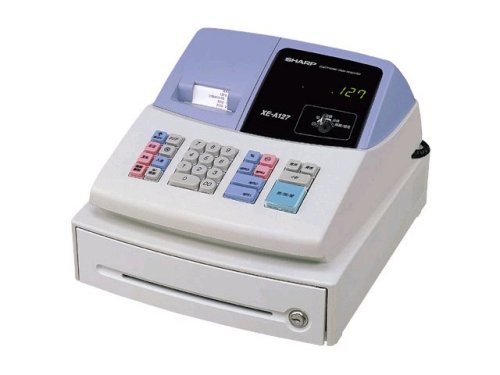 シャープ 電子レジスター　XE-A127-A（ブルー） XE-A127-A
