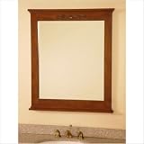30 Bathroom Vanity Mirror in Royal Brown by 