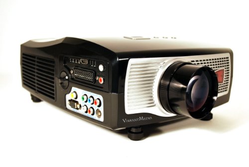 1080IHD Home Theater Video Projector by Vibrant Media with FREE Extra Lamp and HDMI Chord! Incredible Picture Native 800:600 resolution! HDMI DVD Blue Ray Wii Ps3 Xbox PC!