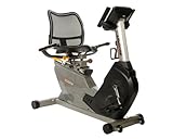 Lifecore Fitness Space Saving Self Powered Recumbent Bike with Adjustable Mesh Seat Back
