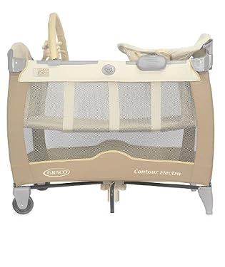 Graco® Contour Electra Bassinette and Travel Cot - Hedgerow