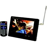 Jensen JDTV-750 7-Inches TV Tuner/Receiver - Black