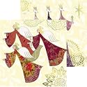 Cancer Research Charity Christmas Cards - Three Kings & Angels (Pack of 8)