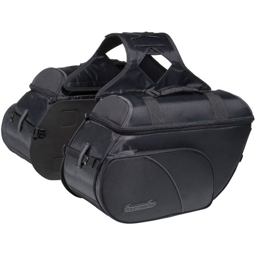 Tour Master Cruiser III Slant Nylon Motorcycle Saddlebag - Medium On Sale