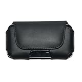 QuickFlip Case for iPhone 4 and NEW iPhone 4S (AT&T/Verizon Versions) Premium Leather Horizontal Flip Case (Black)