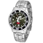 SAVE $32.52 - University of Cincinnati Bearcats Men's Stainless Steel Dress Watch $87.48