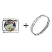 siamese26  - I Heart Siamese Cat Italian Charm Bracelet