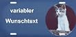 Katzenschild Wunschtext