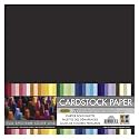 Starter 12x12 Paper Pack Assorted Solid Cardstock, 70/Pkg.