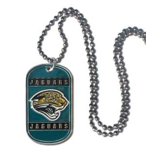 Jacksonville Jaguars NFL Engravable Neck Tag