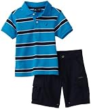 Nautica Sportswear Kids Boys 2-7 Shirt and Short 2-Piece Set