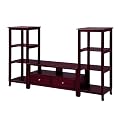 Merlot Entertainment Center Set
