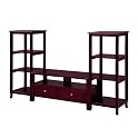 Merlot Entertainment Center Set