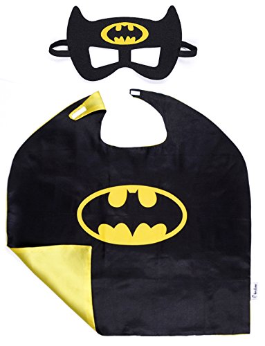 Superhero-Cape-and-Mask-Costumes-For-Kids-SET-Capes-Masks-Stickers-and-Tattoos