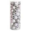 40 Count Plastic Ball Set - Silver