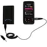 High Capacity Rechargeable External Battery Pocket Charger for the Samsung Blast - uses Gomadic TipExchange Technology