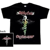 Mötley Crüe 'Dr. Feelgood' black 2-sided t-shirt
