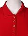 Luna Flower Women's Woman Cotton Slim Fit Short Sleeve Plain Polo Shirts