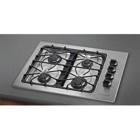 Frigidaire Professional Series : PLGC30S9EC 30in Cooktop, 4 Sealed Burners - Stainless Steel