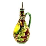 LIMONI FONDO BORDEAUX: Olive Oil Bottle Toscana [#5123/G-MLB]