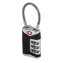 Travel Lock - Black Zinc