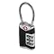 Travel Lock - Black Zinc