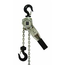 R&M Hoists RL EZ Lift Lever Hoist, Single Fall, Hook Mount, 3 Ton Capacity, 5' Lift, Headroom, 16.46" Lever Length, 1.575" Hook Opening