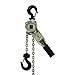 R&M Hoists RL EZ Lift Lever Hoist, Single Fall, Hook Mount, 3 Ton Capacity, 20' Lift, Headroom, 16.46" Lever Length, 1.575" Hook Opening
