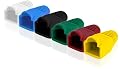 PCSL Brand - RJ45 Boots Blue / Ethernet Network Cable Kink Protection Hoods - Pack of 10 pieces
