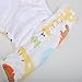 Breathable Adjustable Microfleece One Size Cloth Diapers, Yellow