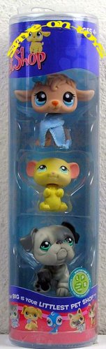 Buy Littlest Pet Shop Winter 3 Pack - Poodle, Hamster, and Pug online at Discounted New and Used prices. Delivered to your door with Childrens Toyshop.com