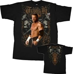 WWE World Wrestling Entertainment Triple H Hammer Black T-shirt Tee