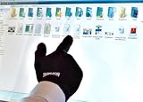 The Original Smudg G'Luv - Medium - Touch Screen, i-Touch Glove! Smudgeless Touchscreen Operation, The Perfect Glove for Digit Pins (not incl.), i-tablets, Smart Phones, GPS, Touchscreen Computers.
