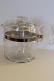 Kitchen & Housewares : Vintage Pyrex Flameware Percolator w/ Glass Stem and Basket