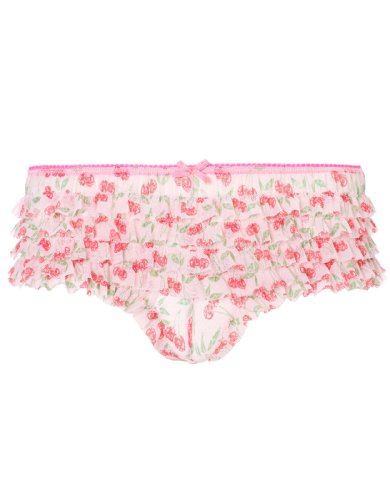 Accessorize Womens Cherry Frilly Brief