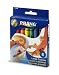 Dixon Prang LARGE Crayons, Large, Classic Colors, 8 Color Set (52808)