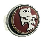 San Francisco 49ers Large Logo-Only Hitch Cover - NFL Football Fan Shop Sports Team Merchandise
