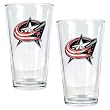Columbus Blue Jackets 2-Piece Pint Ale Glass Set (Primary Logo)