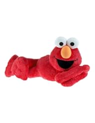 Toy: Sesame Street Collectible Jumbo Plush Laying Down Elmo - Mattel