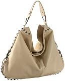Rebecca Minkoff Linear Stud Nikki Hobo,Ivory,one size