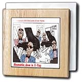 Meanwhile Down In X-Ray -Ray Charles Memorial- - 6 Inch Tile Napkin Holder