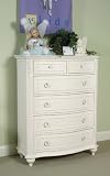 6 Drawer Chest by Legacy Classic - Antique Off White (485-2200)