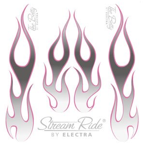 Electra Wheelchair Sticker Set (Betty Flame)