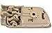 PT Auto Warehouse TO-2469E-DS - Inside Interior Inner Door Handle/Trim, Beige/Tan - Left/Right Pair