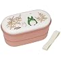 6.5" x 3.3" x 3.4" Totoro lunch box microwaveable