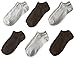 Stride Rite Little Boys' Six Pack Comfort Seam Welt Top No Show Socks