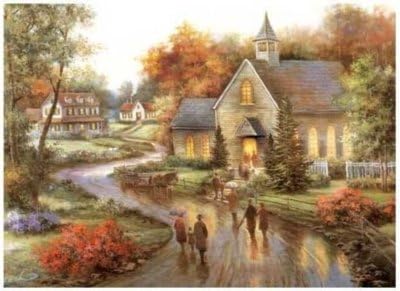 Serendipity Puzzle Co Jigsaw Puzzle 1500 Pieces 24x33: Autumn's Blessing